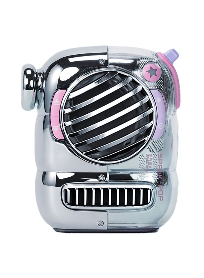 Divoom - Divoom Spark-Pop Bluetooth Portable Speaker - Pink - Image 1
