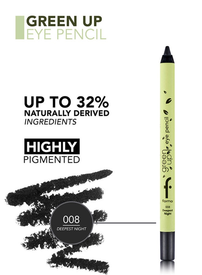 flormar Green Up Eye Pencil PCL008 Deepest Night PCL008 Deepest Night - Image 4