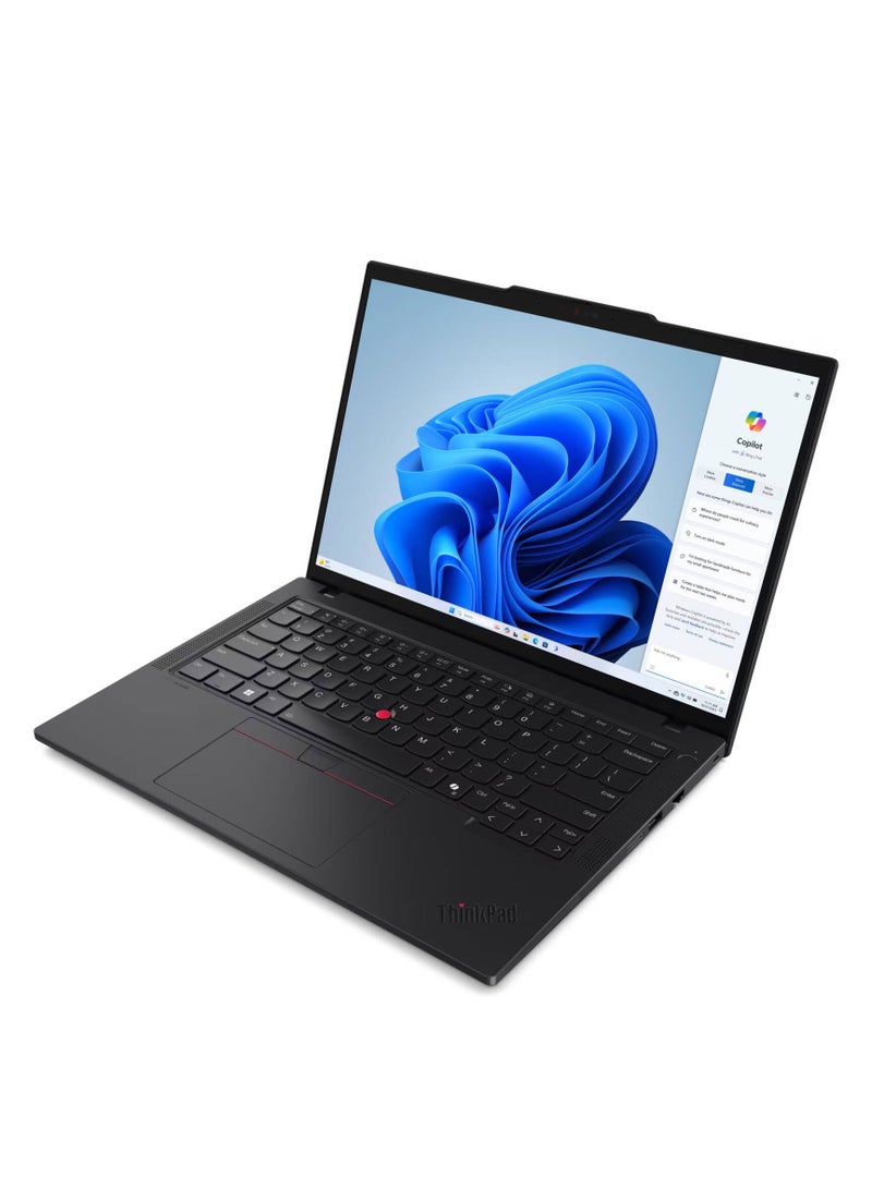 ThinkPad T14 Gen 5 Laptop With 14-Inch WUXGA IPS 60Hz Touch Display, Intel Core Ultra 7 165U Processor/32GB RAM/512GB SSD/Intel Iris XE Graphics/Windows 11 Pro English black