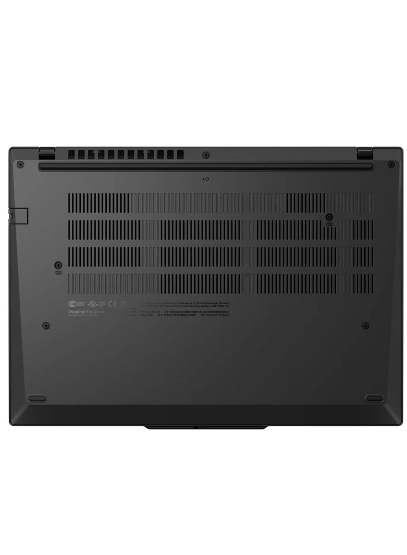ThinkPad T14 Gen 5 Laptop With 14-Inch WUXGA IPS 60Hz Touch Display, Intel Core Ultra 7 165U Processor/32GB RAM/512GB SSD/Intel Iris XE Graphics/Windows 11 Pro English black
