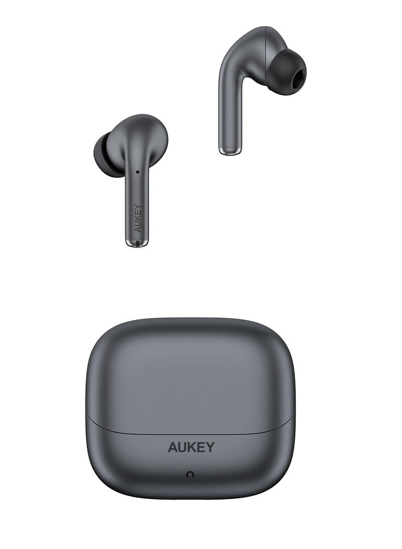 Aukey Beyond ANC PRO Wireless Earbuds True Wireless Earbuds، BT 5.4, IPX5 Waterproof, 25 Battery Life, 4.5g Weight, EP-B1 - Black  - Image 3