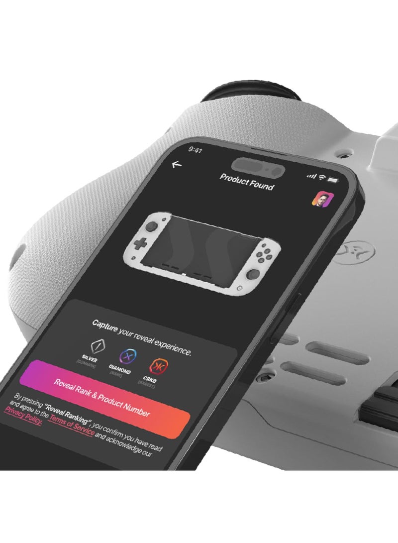 CRKD CRKD Nitro Deck - Professional Handheld Controller Deck with Zero Stick Drift for Nintendo Switch and Switch OLED (White)  - Image 5