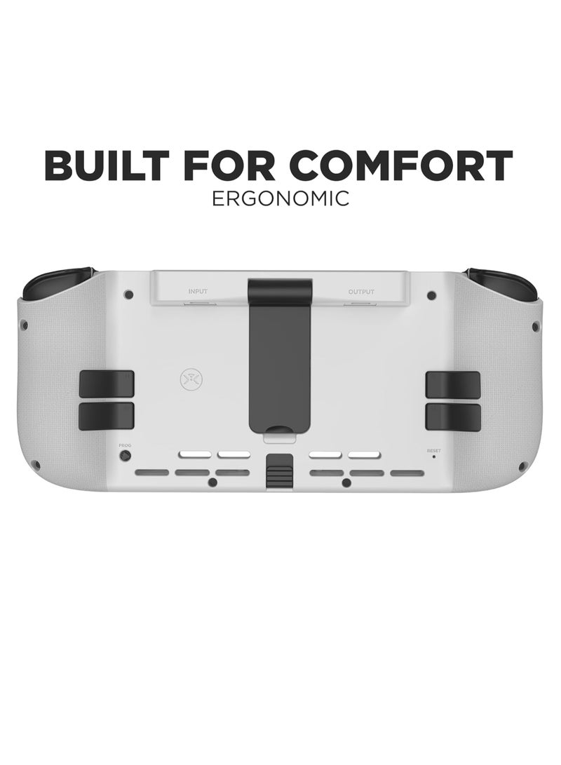 CRKD CRKD Nitro Deck - Professional Handheld Controller Deck with Zero Stick Drift for Nintendo Switch and Switch OLED (White)  - Image 2