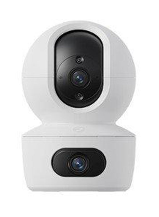 إيزفيز كاميرا أمان داخلية مزدوجة العدسة TY7 بدقة 2K باللون الأبيض - Image 1