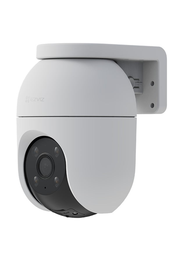 EZVIZ C8c Outdoor Solar Security Camera 5MP 3K Resolution 5MP 360 Pan  Tilt Coverage White  - Image 2