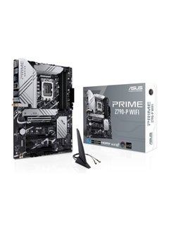 ASUS Prime Z790-P WiFi ATX Motherboard, Socket Intel LGA1700, Z790 Chipset, PCIe 5.0, 128GB DDR5 Max Memory, 3x M 2 Slots, WiFi 6, Bluetooth v5.2, 2.5Gb LAN, 14+1 Power Stages | 90MB1CJ0-M1EAY0 black  - Image 1