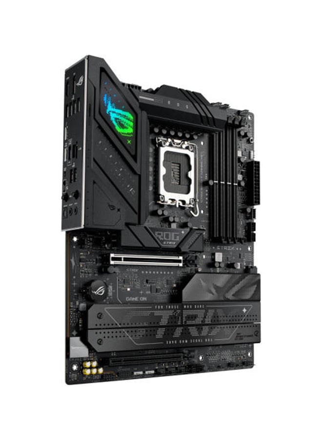 أسوس ROG Strix B860-F Gaming WiFi LGA 1851 ATX Motherboard, Intel B860 Chipset, 4x DIMM DDR5 Slots, Up to 256GB Max Memory, 1x PCIe 5.0 x16 SafeSlot, 4x M.2 Slots, WiFi & BT | 90MB1JG0-M0EAY0 black  - Image 3