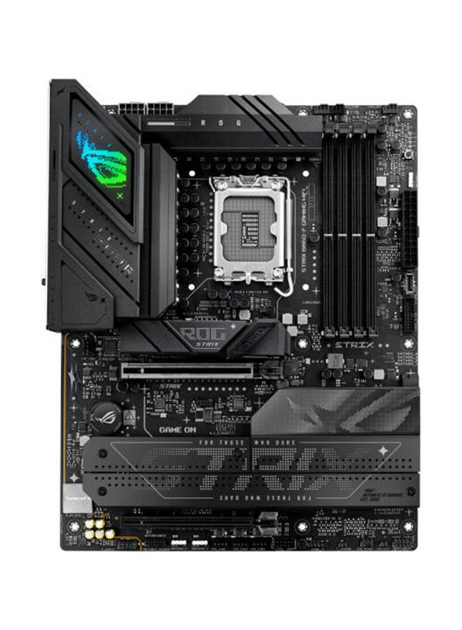 أسوس ROG Strix B860-F Gaming WiFi LGA 1851 ATX Motherboard, Intel B860 Chipset, 4x DIMM DDR5 Slots, Up to 256GB Max Memory, 1x PCIe 5.0 x16 SafeSlot, 4x M.2 Slots, WiFi & BT | 90MB1JG0-M0EAY0 black  - Image 2