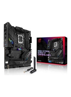 ASUS ROG STRIX B760-F GAMING WIFI LGA1700 ATX Motherboard, Intel B760, 4x DIMM DDR5 | Up to 192GB Capacity, Wi-Fi 6E, 2.5Gb ETH, BT3.2, PCIe 5.0x16, HDMI | DP, SB 3. / 2.0 | 90MB1CT0-M1EAY0 black  - Image 1