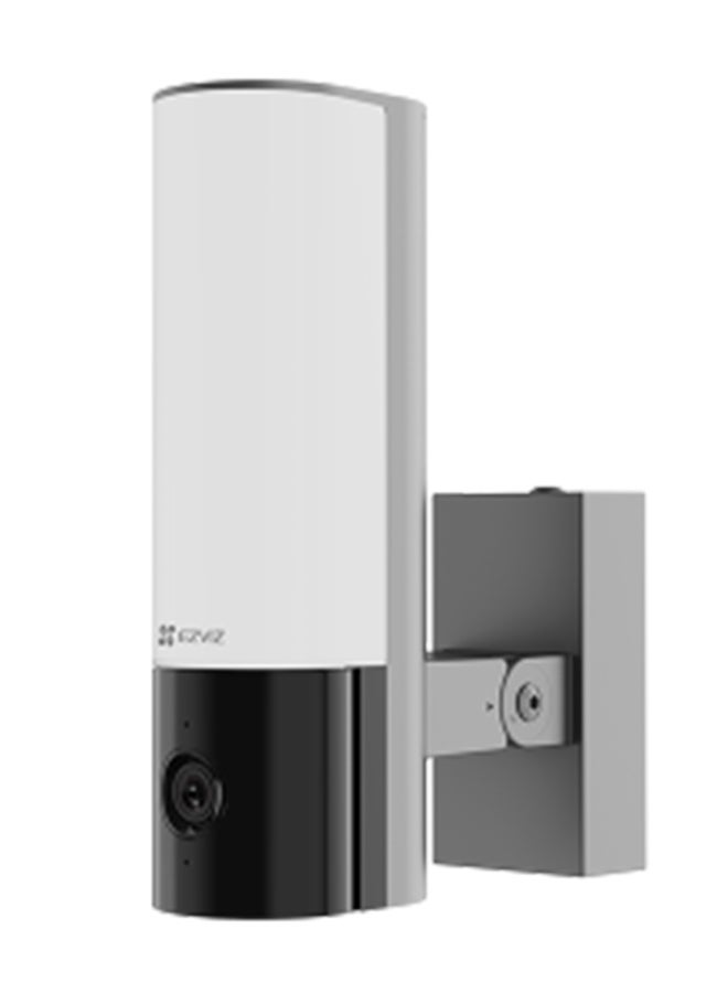 إيزفيز كاميرا أمان ضوء الجدار الخارجي EL3 بدقة 2K و3 ميجابكسل باللونين الأبيض والأسود - Image 1