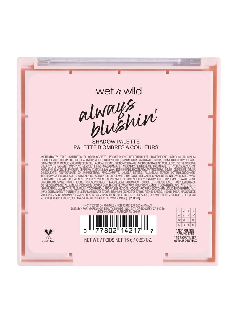 ويت اند وايلد Always Blushin' Multi Eyeshadow Palette Multicolor  - Image 3