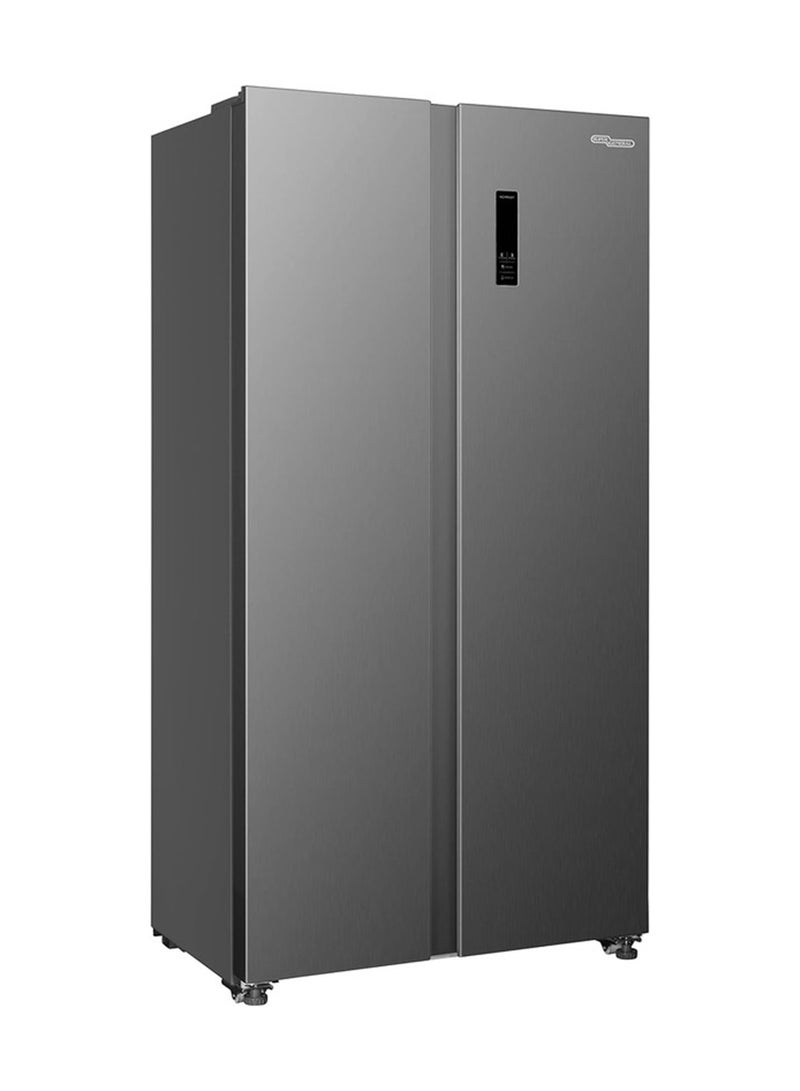سوبر جنرال 436L Net Capacity 15.4Cu.ft Side By Side Refrigerator-Freezer ‎With Digital Control And Temperature Display, No-Frost, Digital Control KSGR710SBS Inox  - Image 2