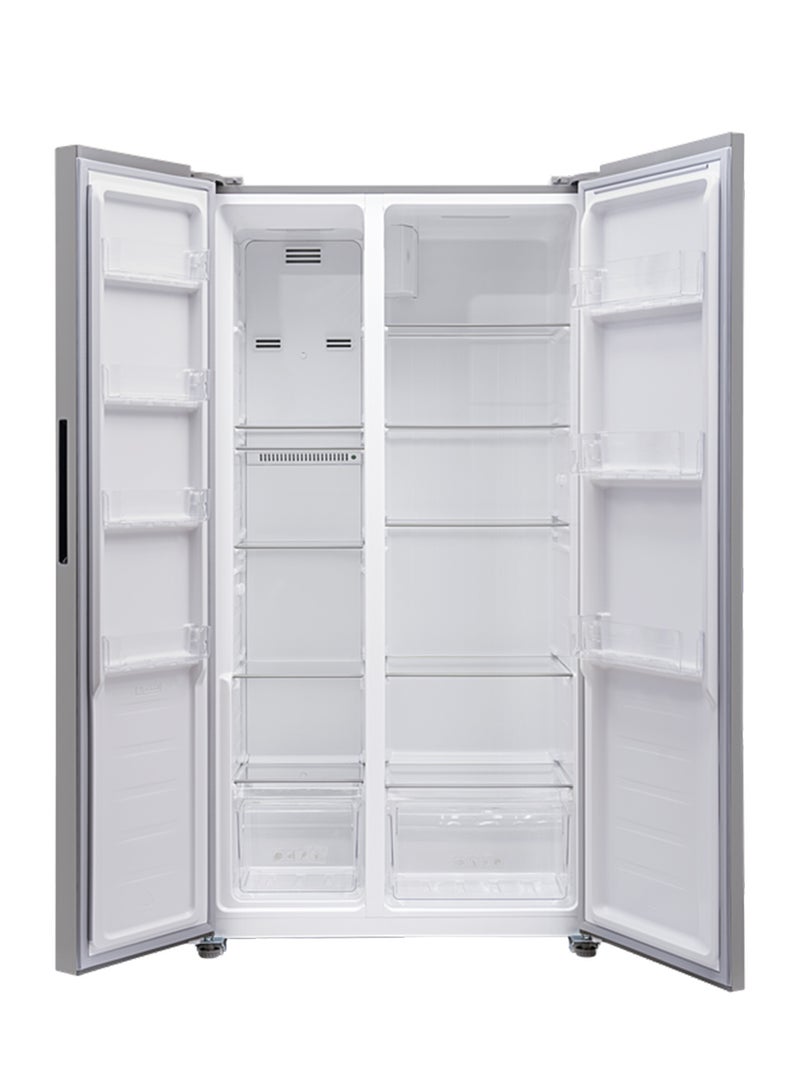سوبر جنرال 436L Net Capacity 15.4Cu.ft Side By Side Refrigerator-Freezer ‎With Digital Control And Temperature Display, No-Frost, Digital Control KSGR710SBS Inox  - Image 4