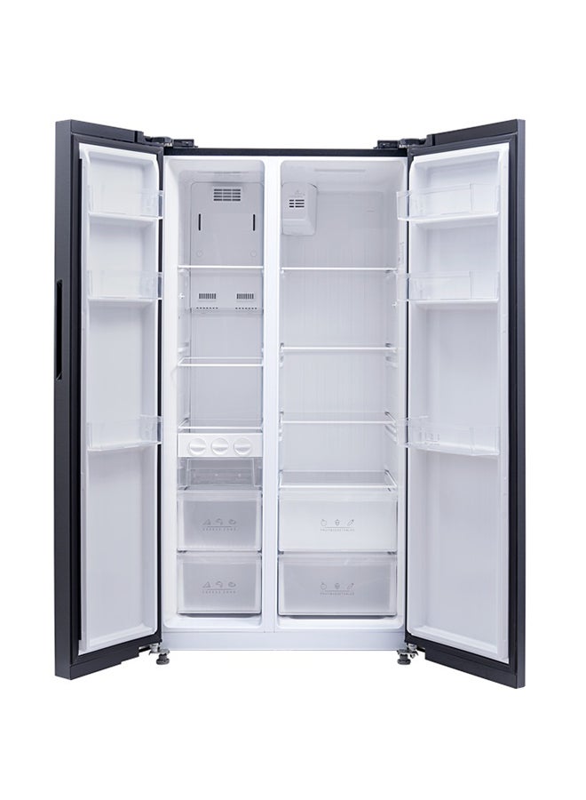510 Net Capacity 18Cu.ft Side By Side Refrigerator-Freezer ‎With Digital Control And Temperature Display, No-Frost, Digital Control KSGR800SBS Black