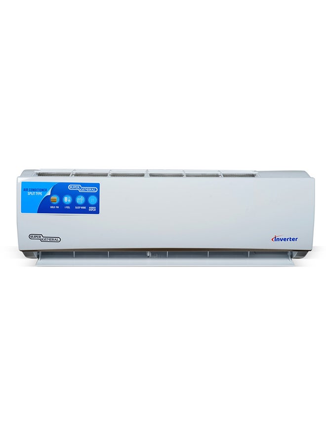 SUPER GENERAL 18200 BTU Inverter Compressor 1.5 Ton Split Air Conditioner With Power Saving Technology, Auto Clean, Gold Fin With Heat And Cool Function KSGS181iR White  - Image 4