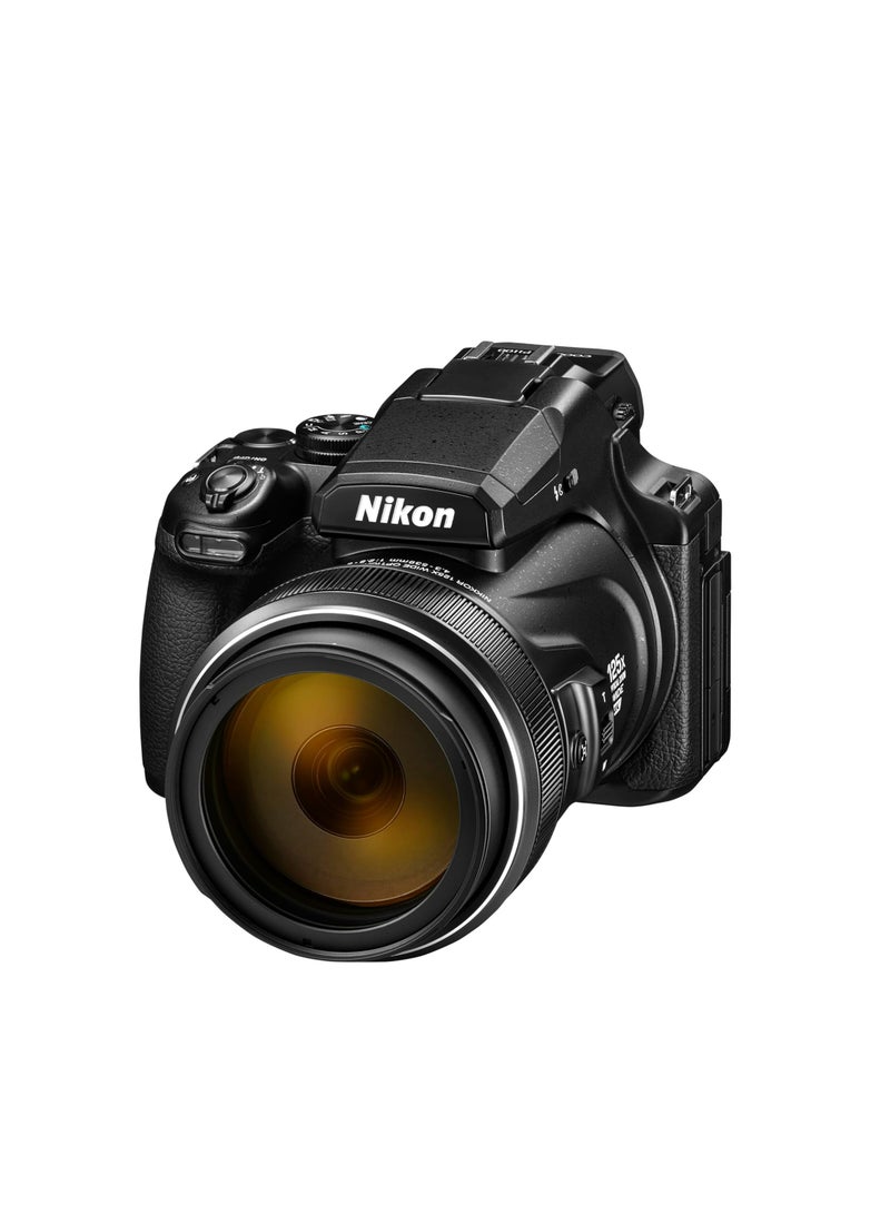 Nikon - Coolpix P1100 Superzoom Digital Camera | 125x Optical Zoom with Image Stabilization 16 MP 4K Ultra HD Video Wi-Fi Connectivity RAW Format and Rotating LCD Screen (Black) - Image 1