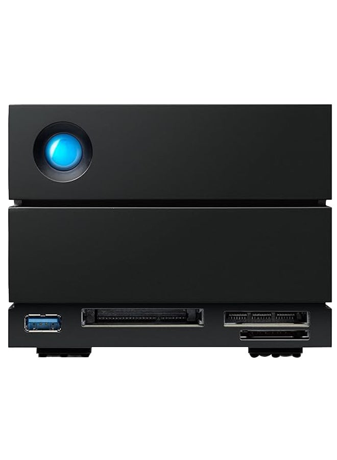 سيجيت - LaCie 2big Dock 16TB External Desk Hard Drive HDD - Thunderbolt and USB4 Compatibility, Data Recovery for Mac and PC 16 TB - Image 1