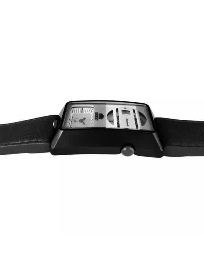 أورينت Men's Watch Quartz Mechanical Watch One-piece Square Watch Men Belt FXCAA001W  - Image 2