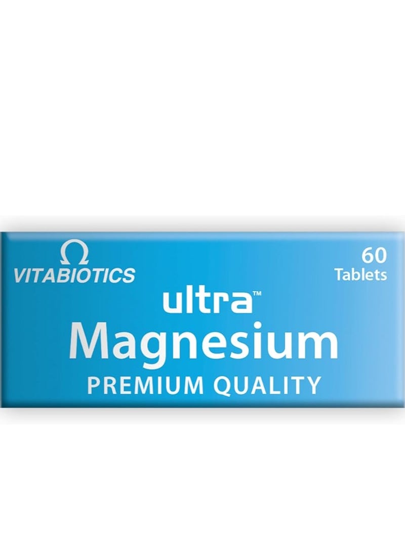 فيتابيوتيكس - Ultra Magnesium - 60 Tablets - Image 1