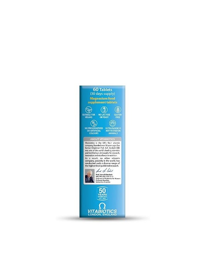 فيتابيوتيكس - Ultra Magnesium - 60 Tablets - Image 1