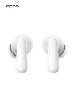 أوبو Enco R3 Pro Noise Cancelling Earbuds - 49dB Deep Noise Reduction, Hi-Res Sound, 44 Hour Battery Life, Bluetooth 5.4 for 5.4ms Low Latency white  - Image 3