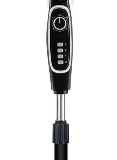 Saachi 16-Inch Stand Fan with Powerful Copper Motor, Adjustable Height, 3-Speed Control, Wide Oscillation & 1-Hour Timer 60 W NL-FN-1743-BK Black  - Image 2