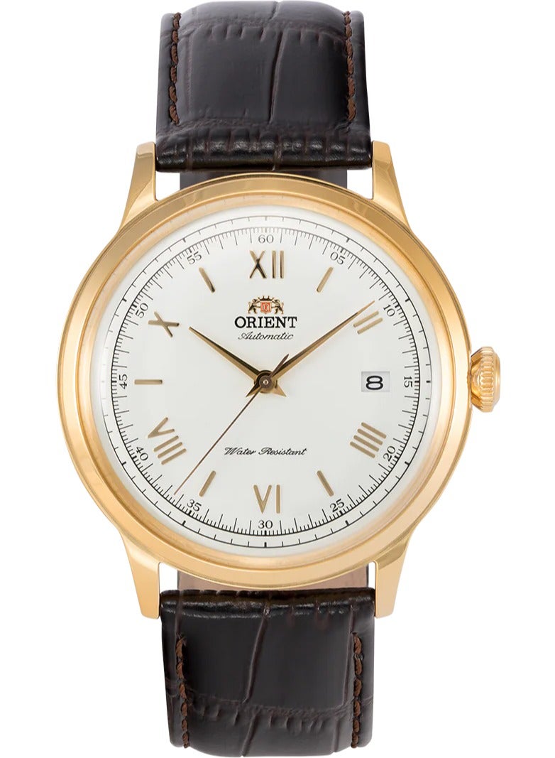 أورينت Men's Mechanical Watch Retro Business Babineau Series Bubble Mirror FAC00007W0  - Image 1