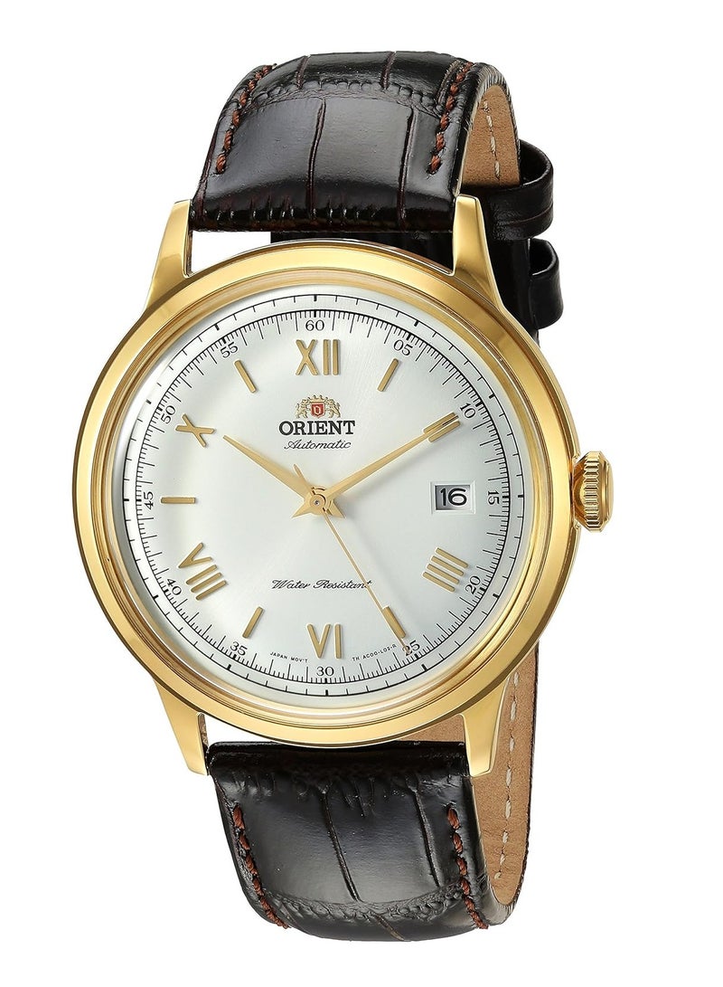 أورينت Men's Mechanical Watch Retro Business Babineau Series Bubble Mirror FAC00007W0  - Image 5