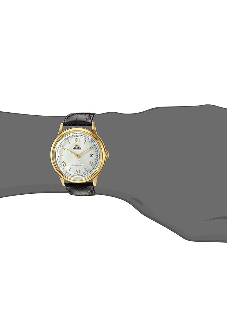 أورينت Men's Mechanical Watch Retro Business Babineau Series Bubble Mirror FAC00007W0  - Image 3