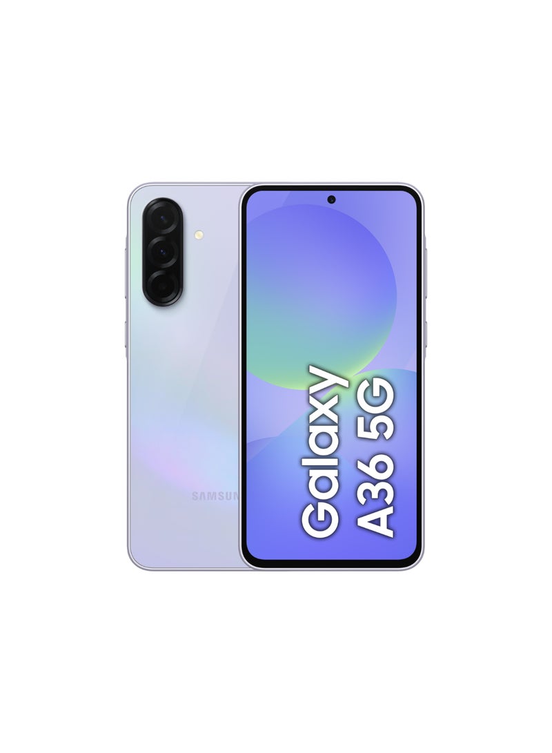 Samsung - Galaxy A36 5G Dual SIM Awesome Lavender 8GB RAM 256GB - International Version - Image 1