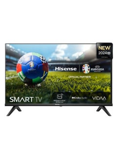 Hisense 32 Inch HD Smart LED TV With 60Hz, High Contrast, Natural Color Enhancer, Dolby Audio, VIDAA OS & AI Sport Mode 32A4N Black  - Image 1