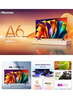 Hisense 58 Inch UHD 4K Smart TV With 60Hz, AI 4K Upscaler, Dolby Vision, Game Mode Plus & Voice Control 58A62NS Black  - Image 4