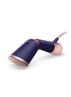 Philips 5000 series Handheld Steamer, 1300W,24 g/min continous steam,0.2 L removable water tank,Eco and Max settings,pointed tip,2-in-1 GlovePouch for travel ,StyleMat for safe steaming ,Active heated steam plate protects clothes 0.2 L 1300 W STH5030/20 Blue  - Image 3