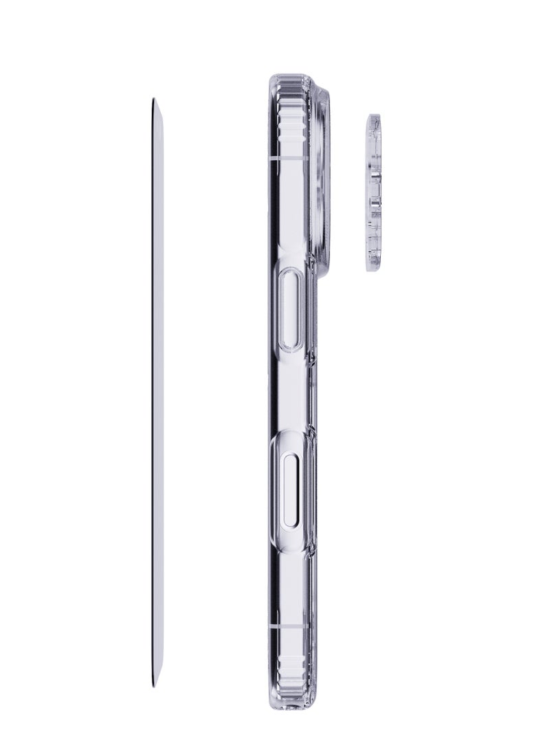 tech21 - Bundle Screen Protector And Case And Camera Lens Protector For iPhone 16 Pro Max clear - Image 1