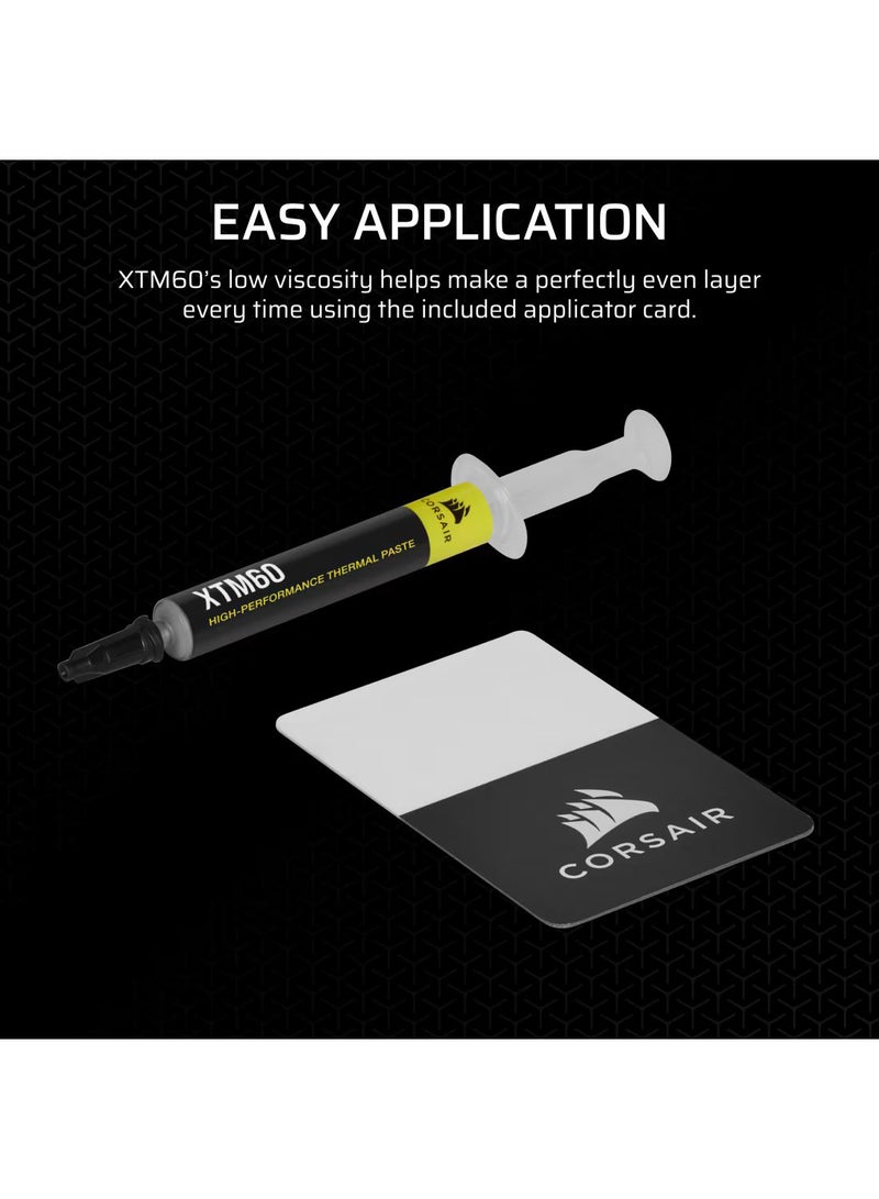 CORSAIR XTM60 High Performance Thermal Paste, 3g black  - Image 3