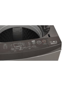 Toshiba Top Load Auto Washer 15KG Inverter Wash Great Waves AW-DUHN1600LUPBB(SG) Silver  - Image 4