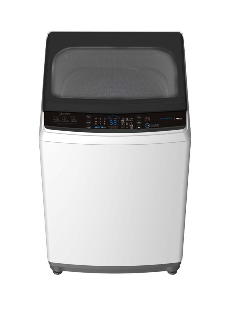 مديا Top Load Washing Machine 10KG 8 Programs LED Display MA200W100WKSA White  - Image 1