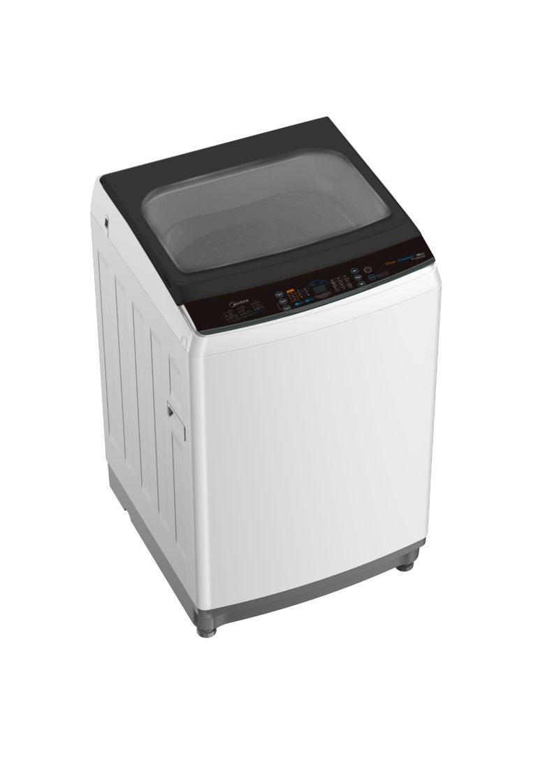 مديا Top Load Washing Machine 15KG 8 Programs Steam DD Inverter MA200W150DWKSA White  - Image 3
