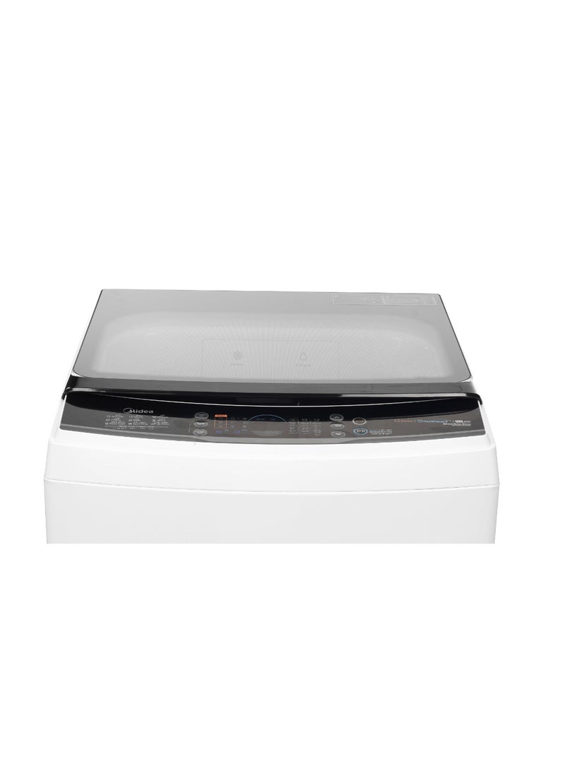 مديا Top Load Washing Machine 13KG 8 Programs Steam DD Inverter MA200W130DWKSA White  - Image 4