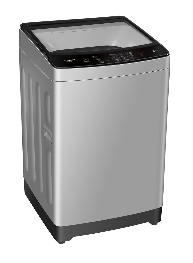 كاندي Top Load Fully Automatic Washing Machine 8KG RTL 881SZ-19 Silver  - Image 1