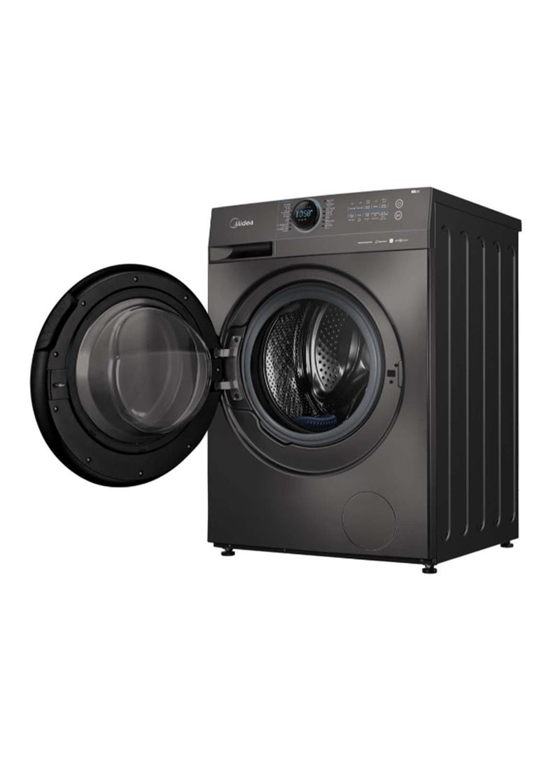مديا Frontload Washing Machine 8KG WiFi Steam Inverter MF200W80W1TSA Titanium  - Image 3