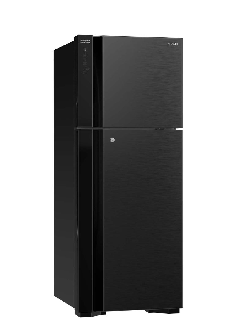HITACHI - Refrigerator 11.8Cuft Freezer 4.1Cuft No Frost Inverter Compressor HRTN7489DFBBKSA Black - Image 1