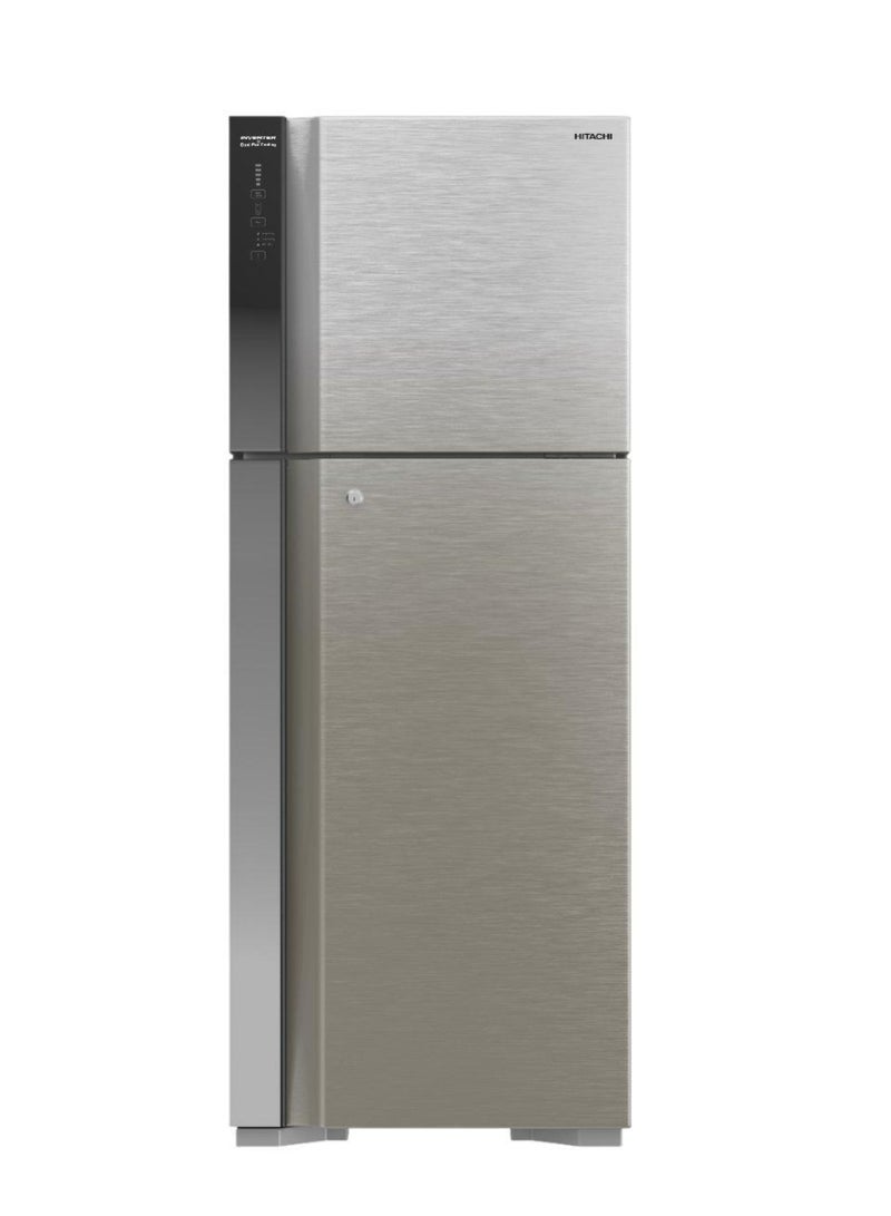 HITACHI Refrigerator 11.8Cuft Freezer 4.1Cuft No Frost Inverter Compressor HRTN7489DFBSLSA Silver - Image 1