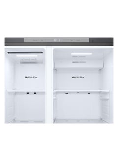 LG SBS Refrigerator 14.9Cuft Freezer 8.3Cuft Smart Inverter LS25CBBDIK PCM Silver  - Image 5