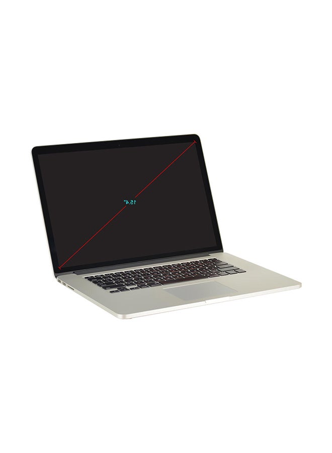 Apple Renewed - Macbook Pro A1707 Laptop With 15.4-Inch Retina Display, Intel Core i7 Processor/6th Gen/Quad Core/16GB RAM/256GB SSD/2GB AMD Radeon Pro Graphics/macOS English Silver  - Image 2