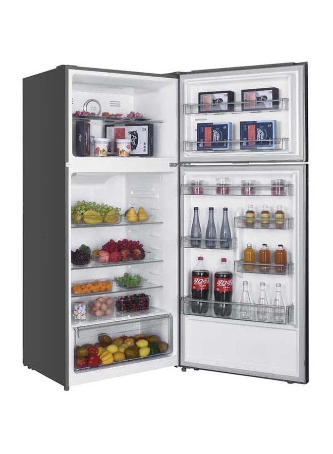 HAAM Refrigerator, Two Doors, Steel, 18.6 Feet, Inverter HM680SRF-O23INV Steel - Image 2
