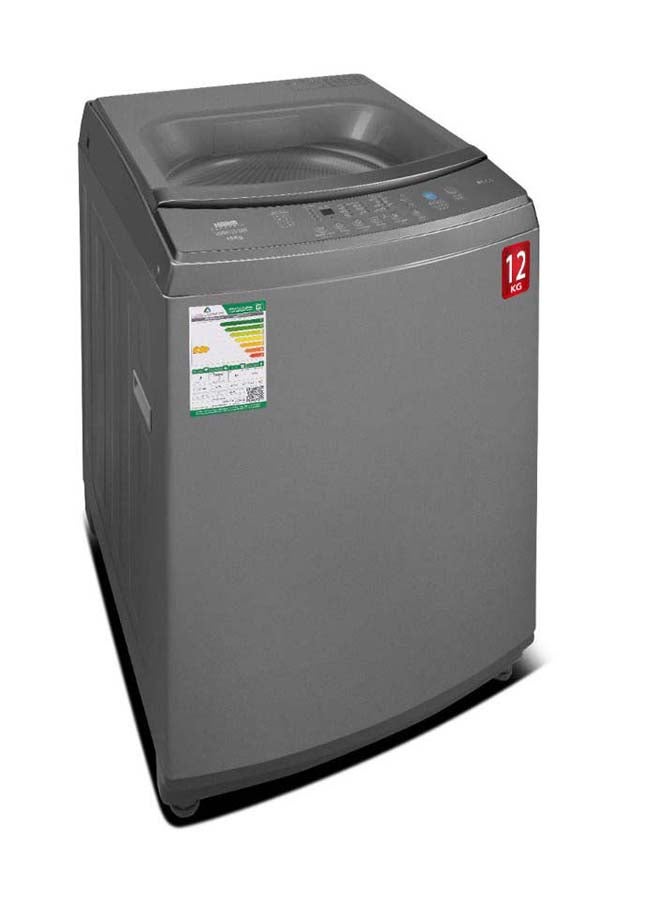 هام Haam Top Load Washing Machine 12kg Silver HWM12S-24N silver  - Image 1
