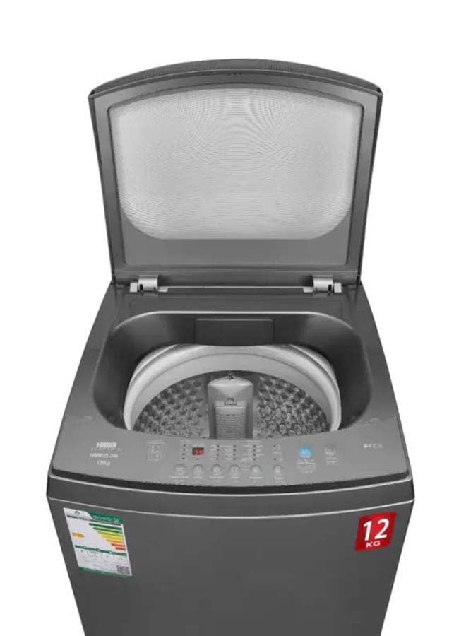 هام Haam Top Load Washing Machine 12kg Silver HWM12S-24N silver  - Image 2