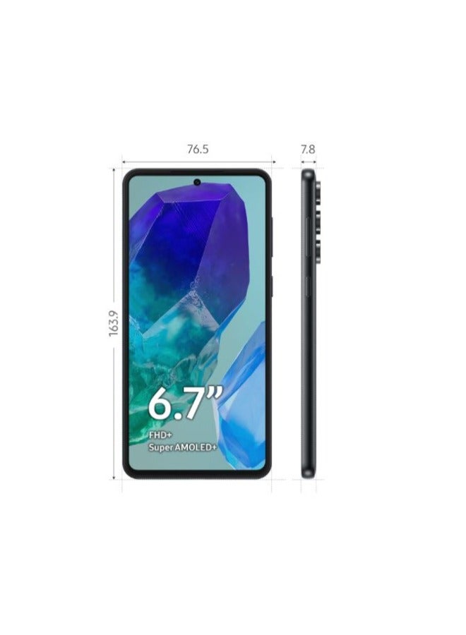 سامسونج Samsung Galaxy M55 Dual SIM, 128GB, 8GB RAM, 5G - Black  - Image 3