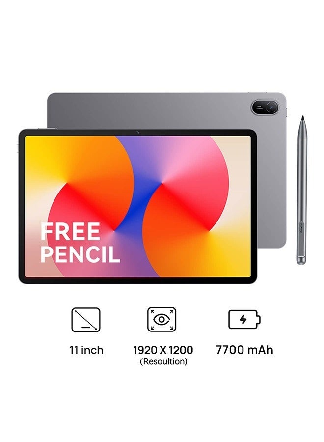 HUAWEI - Matepad SE 11-Inch Tablet Nebula Gray 4GB RAM 128GB LTE With Huawei Pen - Image 1